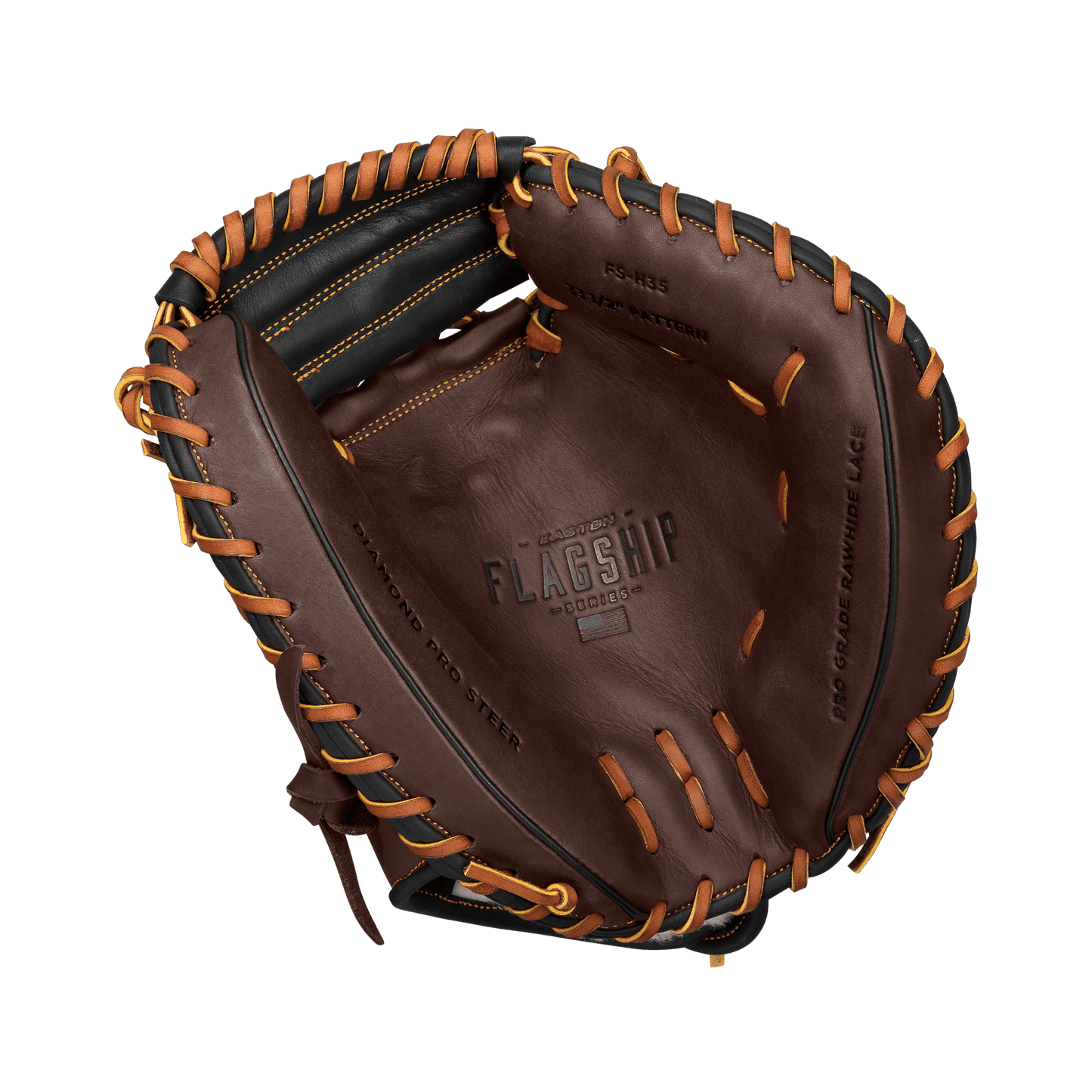 2022 Easton Flagship Series 33.5" Baseball Catchers Mitt/Glove - A130817 – Specs Overview | Smash It Sports | leather, cowhid