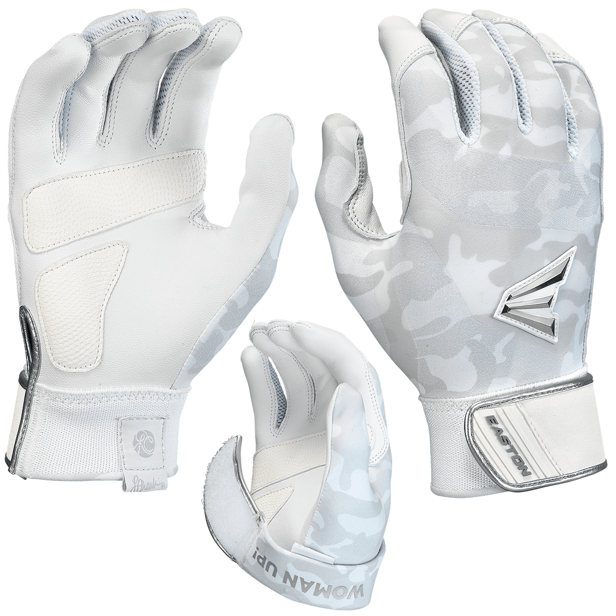 2022 Easton Lauren Chamberlain LC Pro Fastpitch Batting Gloves - A121272 – Specs Overview | Smash It Sports | leather