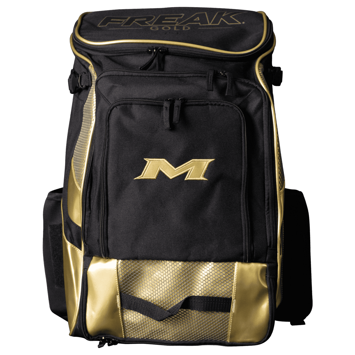 2022 Miken Backpack Bag MKMK7X-BP-GLD - FREAK Gold Series – Specs Overview | Smash It Sports | pocket