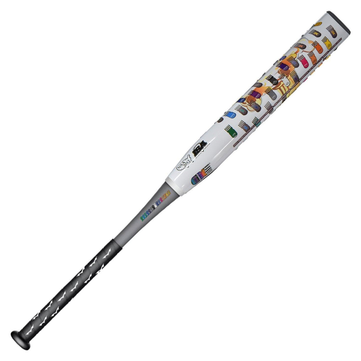 2022 Monsta Athletics - Droppin Bombs On All Cancer 2PC 12.5" Barrel .5oz End Load USSSA 240 Slowpitch Bat - No Warranty – Th