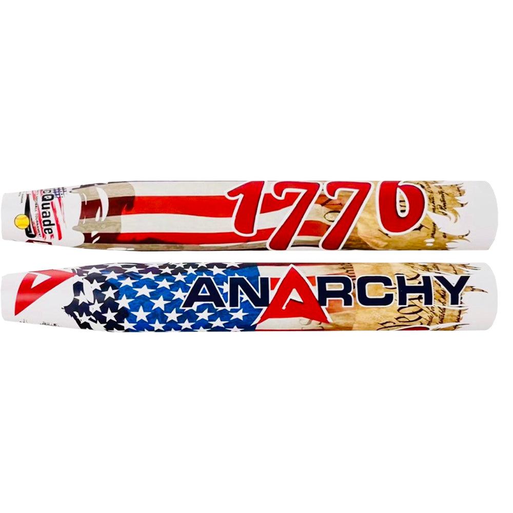 2023 Anarchy 1776 12? Barrel 2 Piece .5oz End Load USA/ASA Slowpitch Softball Bat A23A1776212-2 - NO WARRANTY – Primary View