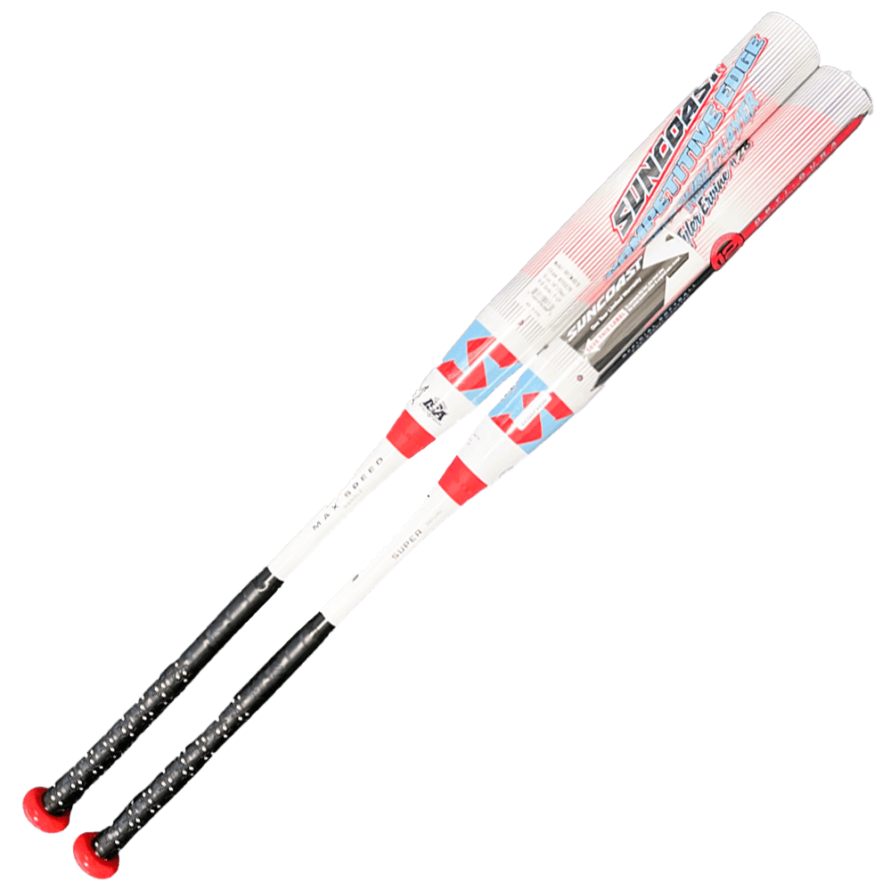 2023 Suncoast Ruckus Max Competitive Edge Ervine 12" Endload 2PC USSSA Slowpitch Softball Bat - SR12MUCETE – Specs Overview |