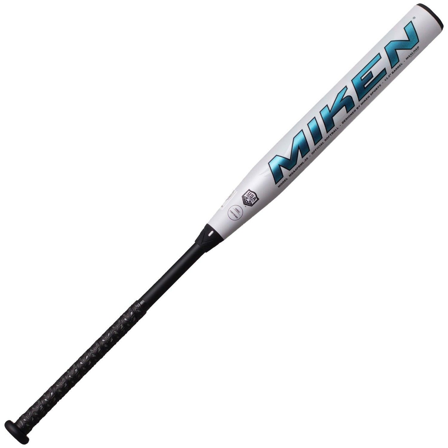 2024 Miken Primo Maxload ASA/USA Slowpitch Softball Bat - MSA4PRML – Product View | Smash It Sports | ash, composite, two-pie