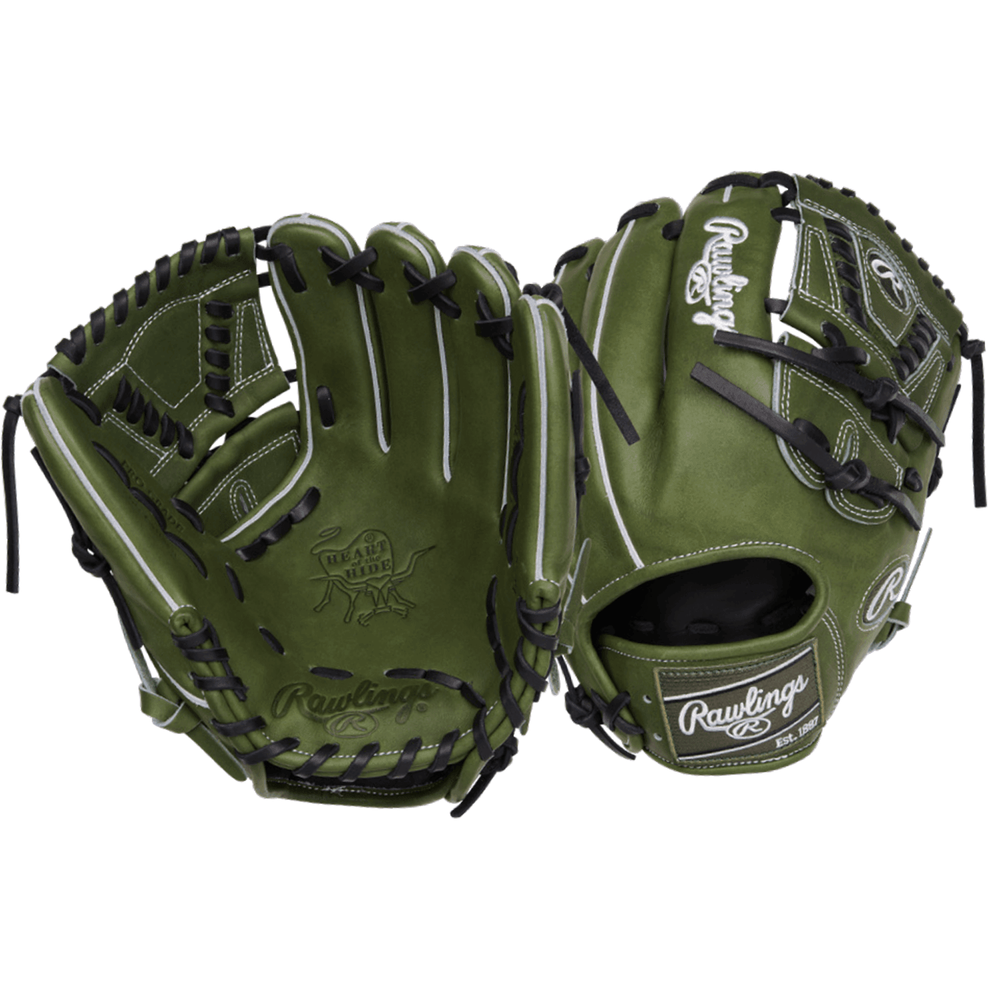 2024 Rawlings Heart of The Hide 11.75" Glove - PRO205-30MG – Specs Overview | Smash It Sports | leather