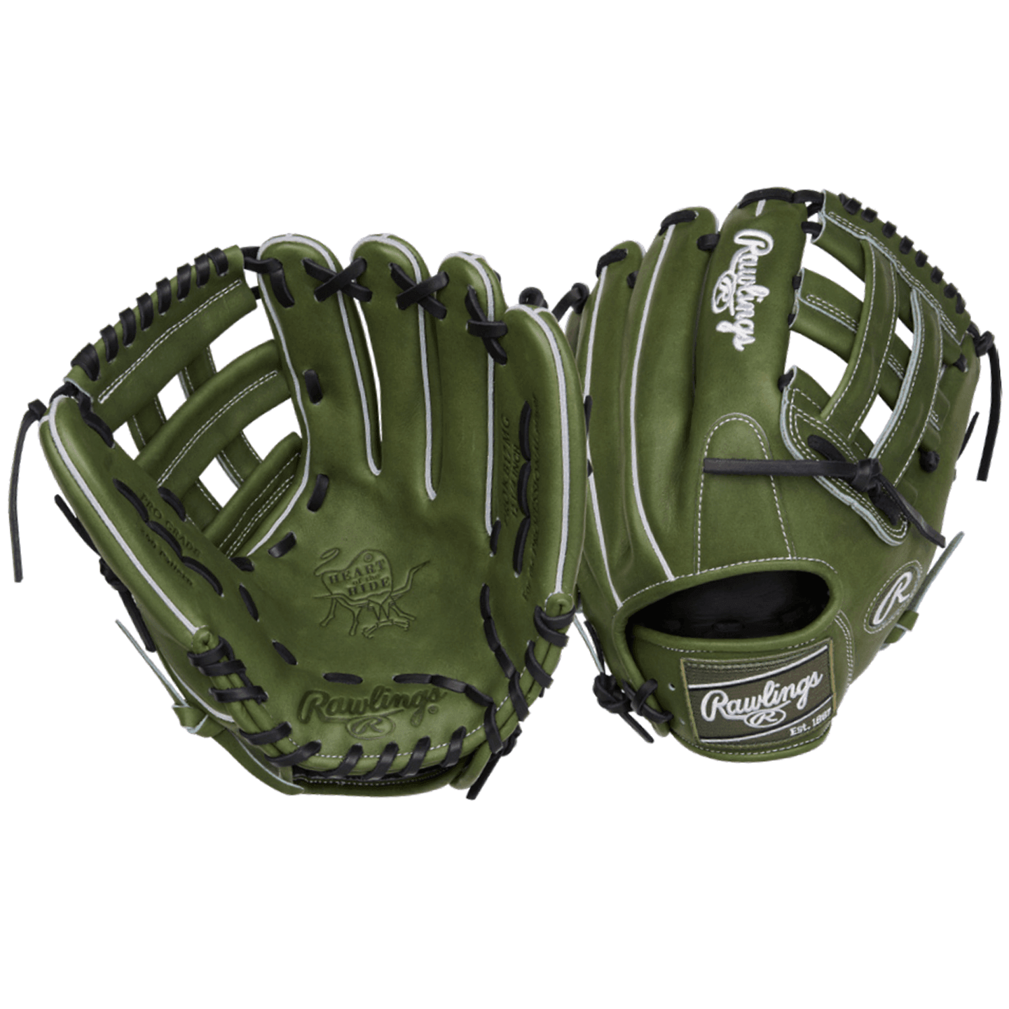 2024 Rawlings Heart of The Hide 12.25" Glove - PROKB17MG – Specs Overview | Smash It Sports | leather