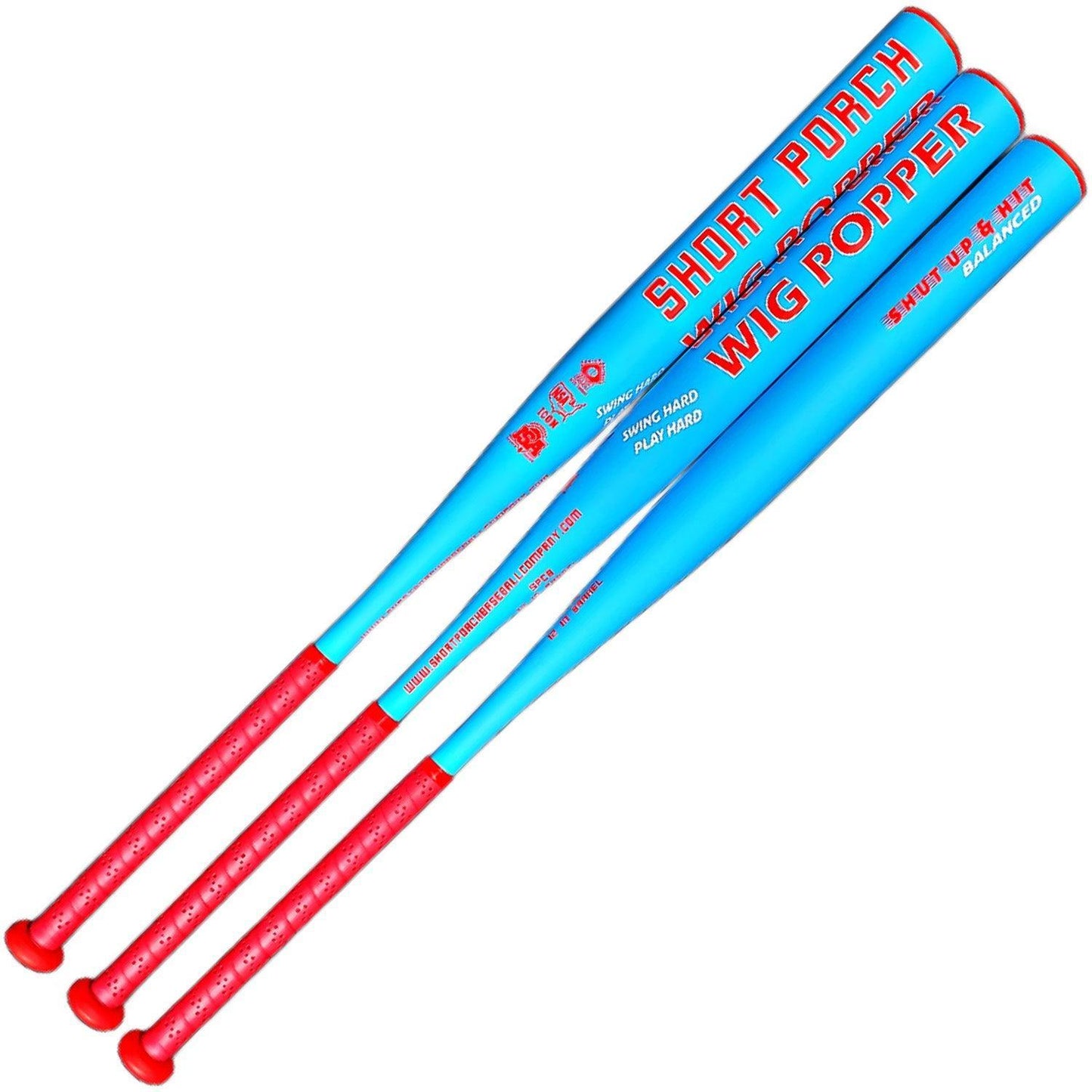 2024 Short Porch Wig Popper Balanced 1-Piece SSUSA Senior Slowpitch Softball Bat – Product View | Smash It Sports | composite
