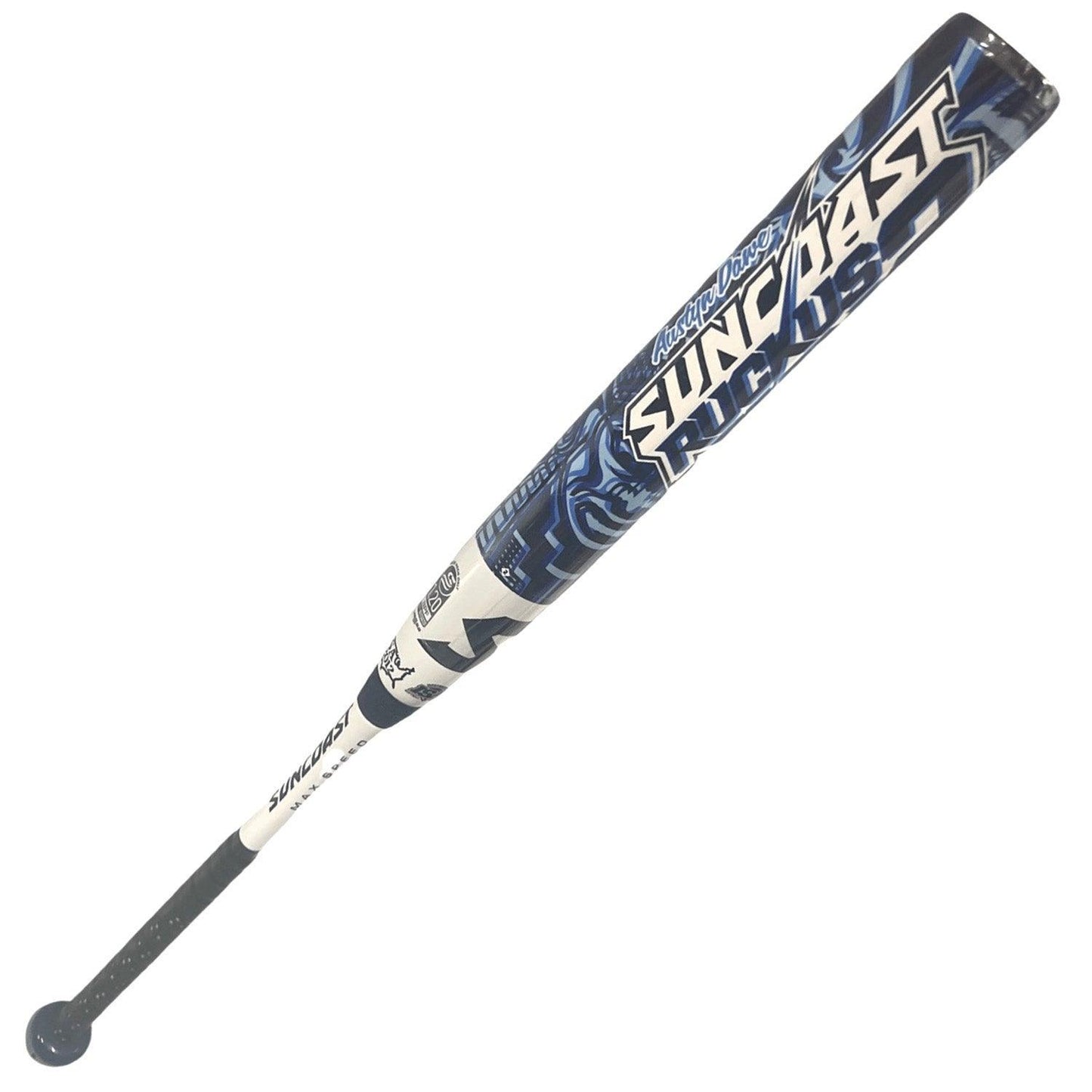 2024 Suncoast Ruckus Max 2 12" Balanced 2pc USSSA Slowpitch Softball Bat - SR12MUSB2 – Product View | Smash It Sports | compo