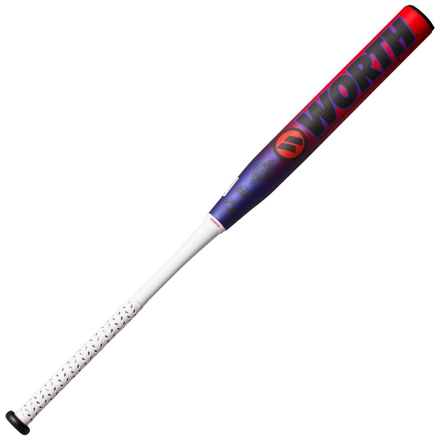 2024 Worth Bedlam Gamer SSUSA Senior Slowpitch Softball Bat - WSS4BEDL – Product View | Smash It Sports | loaded, two-piece