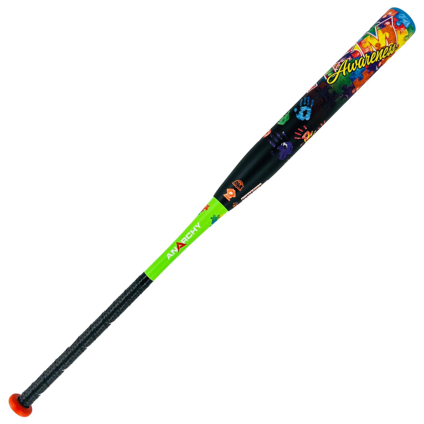 2025 Anarchy Autism Awareness End Load SSUSA Senior Slowpitch Softball Bat ASPRAD25S – Product View | Smash It Sports | compo