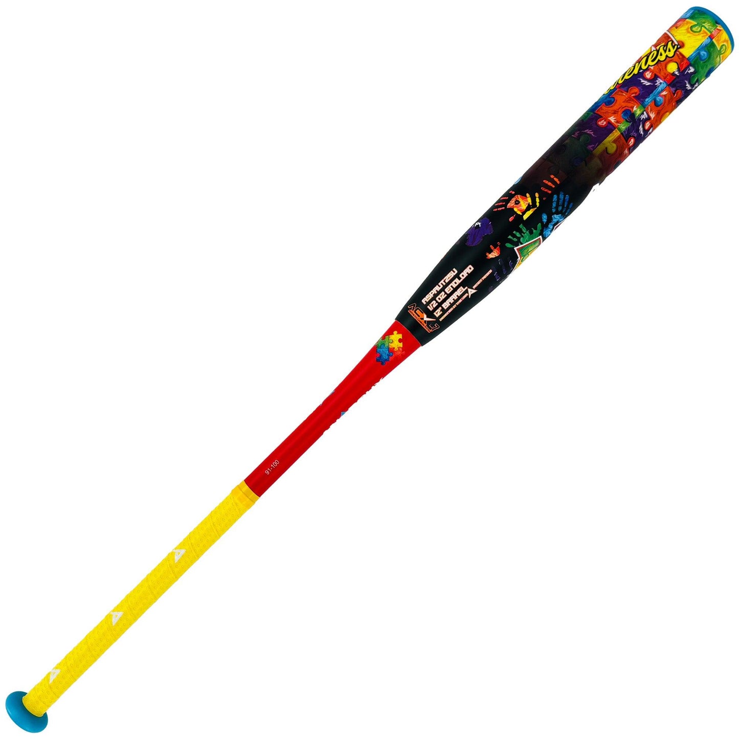 2025 Anarchy Autism Awareness End Load USSSA Slowpitch Softball Bat ASPAUT25U – Product View | Smash It Sports | composite, u