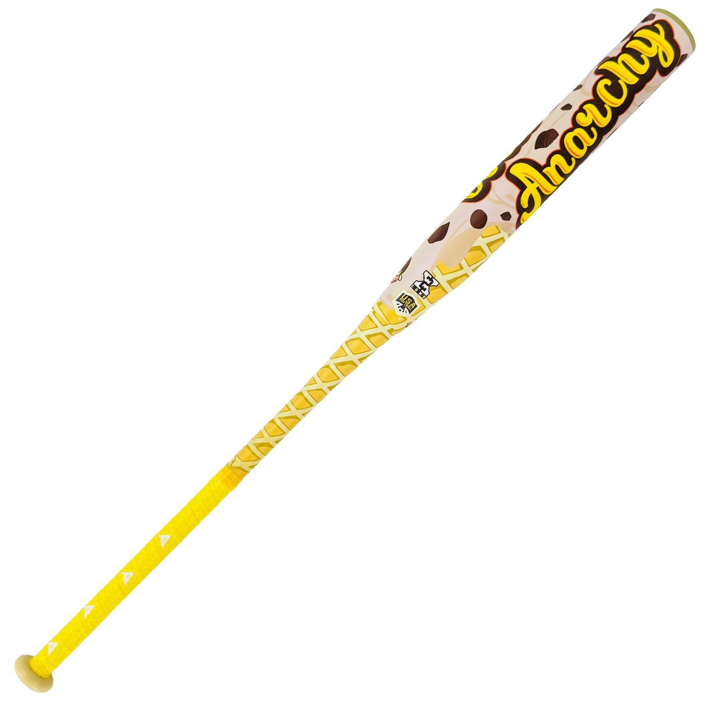 2025 Anarchy Double Dip Peanut Butter End Load USA/ASA Slowpitch Softball Bat ASPNUT25A – Product View | Smash It Sports | co