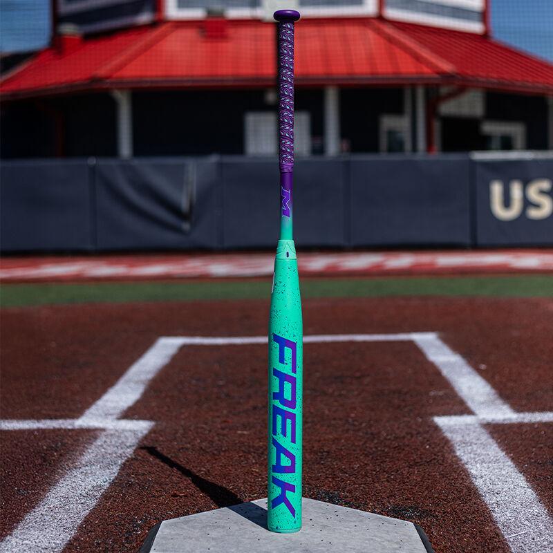 2025 Miken Freak 13.5" 2-Piece Maxload USA/ASA Slowpitch Softball Bat - MSA5FRKL – Product View | Smash It Sports