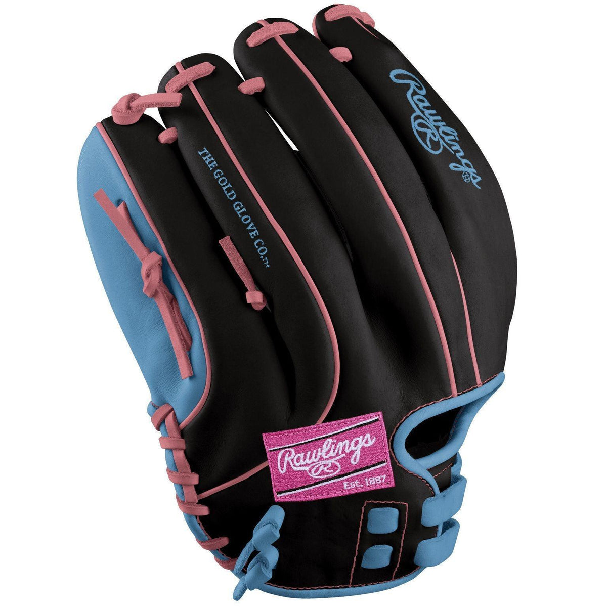 2025 Rawlings Heart of The Hide 13" Slowpitch Softball Glove - PRO130SB-6BP – Product View | Smash It Sports | leather, pro