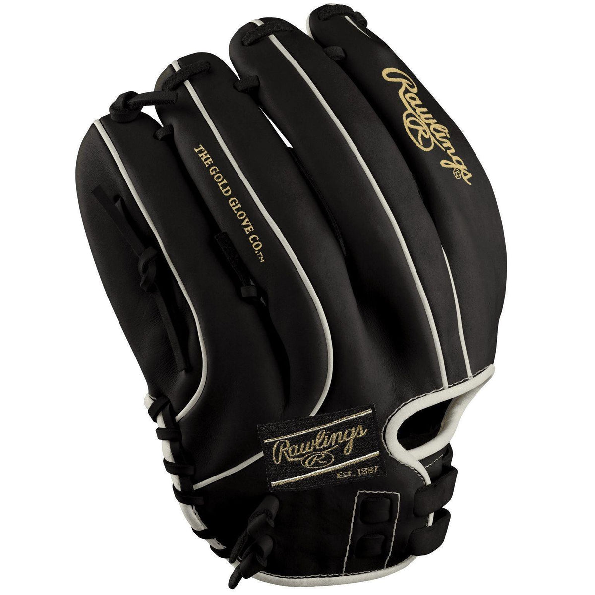 2025 Rawlings Heart of The Hide 13" Slowpitch Softball Glove - PRO130SB-6BW – Product View | Smash It Sports | leather, pro
