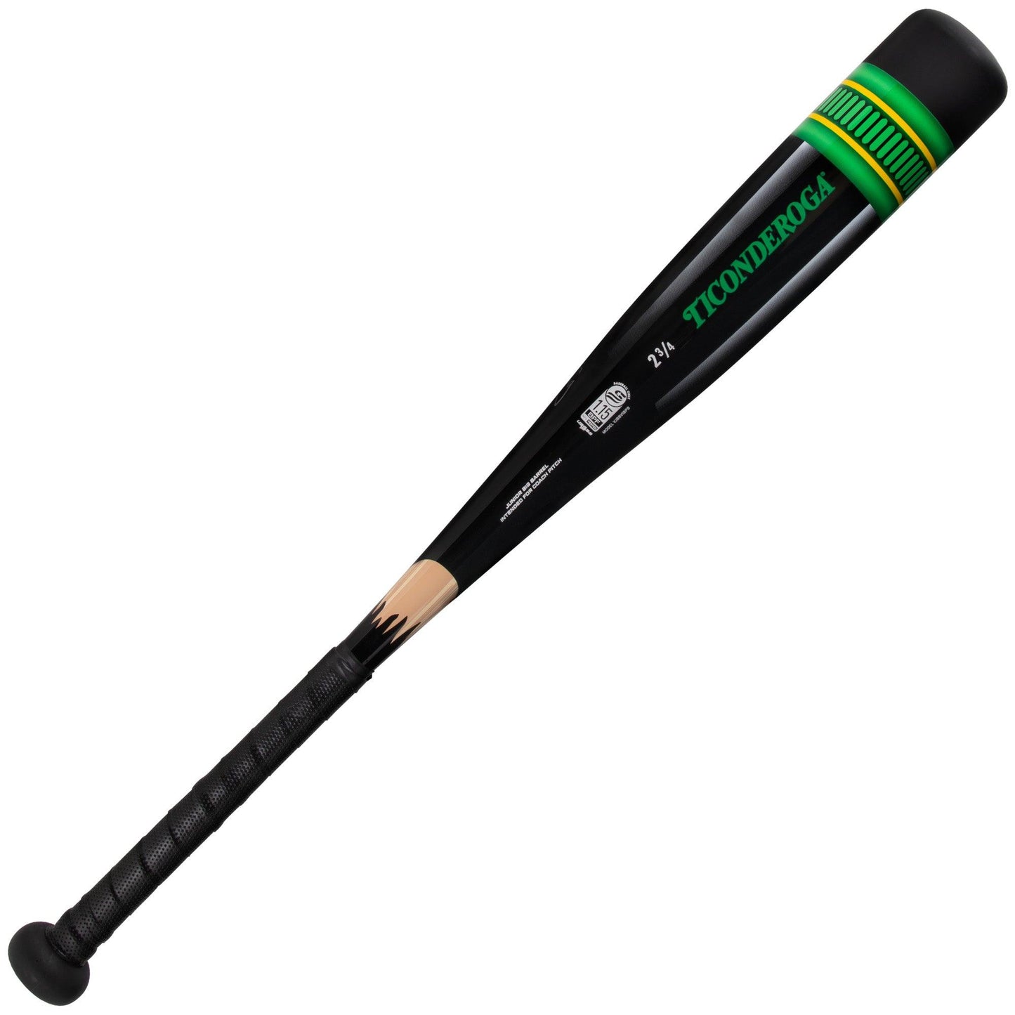 2025 Victus Vibe Black Pencil -10 USSSA Junior Big Barrel Baseball Bat - VJBBVIBPB – Product View | Smash It Sports | alloy,