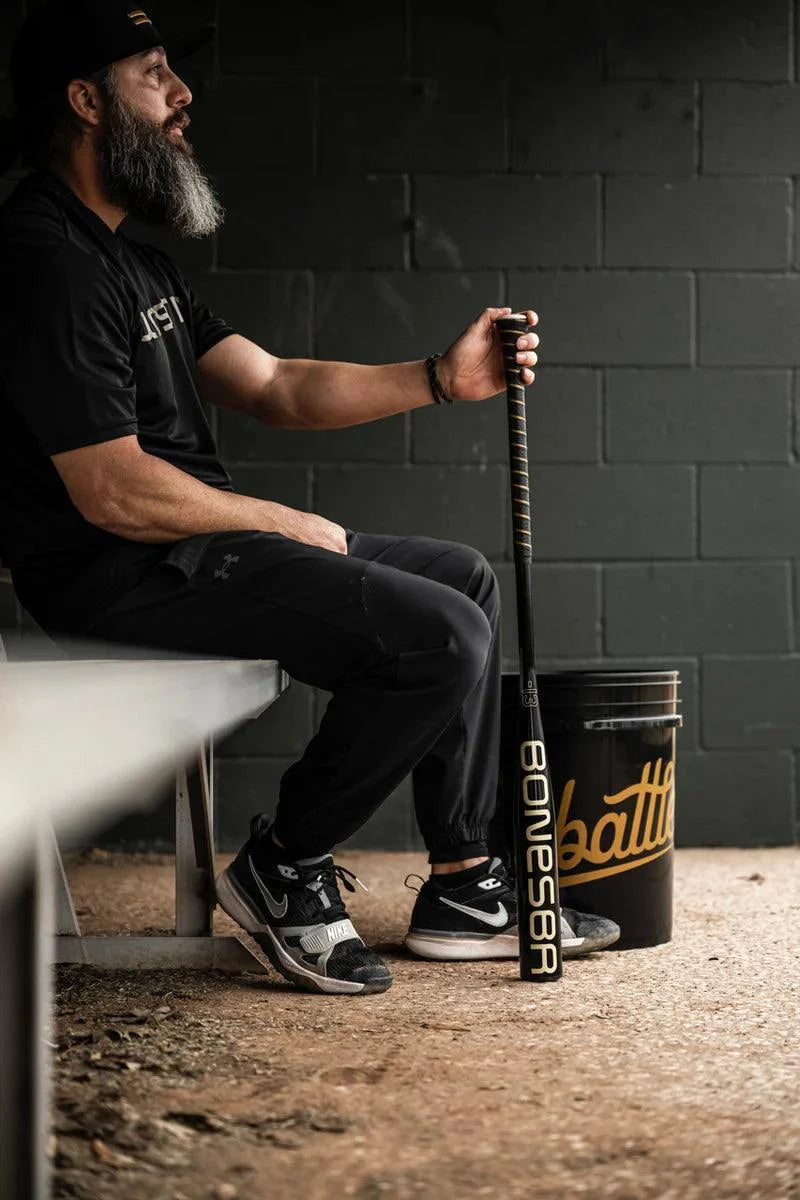 2025 Warstic Bonesaber Black Cobra Metal Fungo – Product View | Smash It Sports | leather, pro