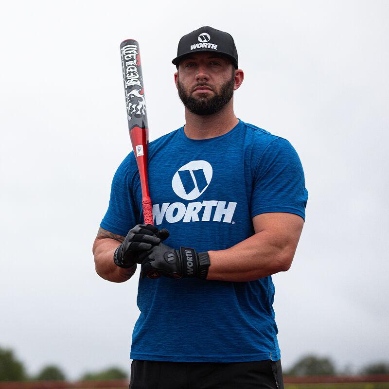 2025 Worth Bedlam - Phil Matte Balanced 1-Piece USSSA Slowpitch Softball Bat WSU5PMB1B – Product View | Smash It Sports | com