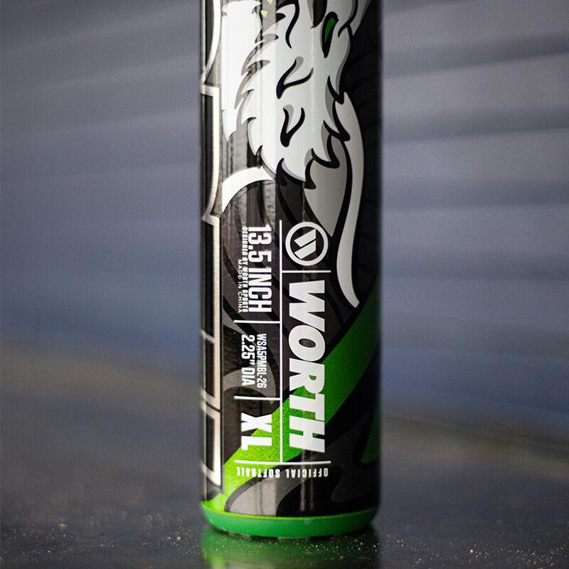 2025 Worth Bedlam - Phil Matte XL ASA/USA Slowpitch Softball Bat WSA5PMBL – Product View | Smash It Sports | ash, composite,