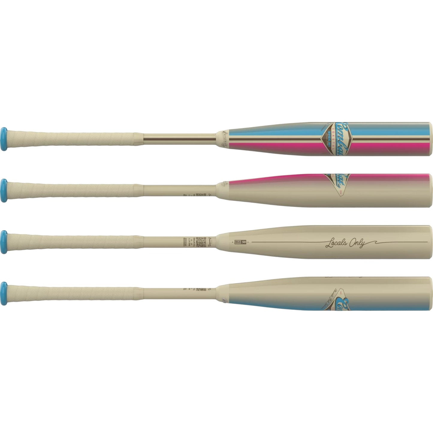 2026 Combat MFG Coastal Collective Uluwatu SPEC-H1 Hybrid -3 BBCOR Baseball Bat - CBB7H1CS3