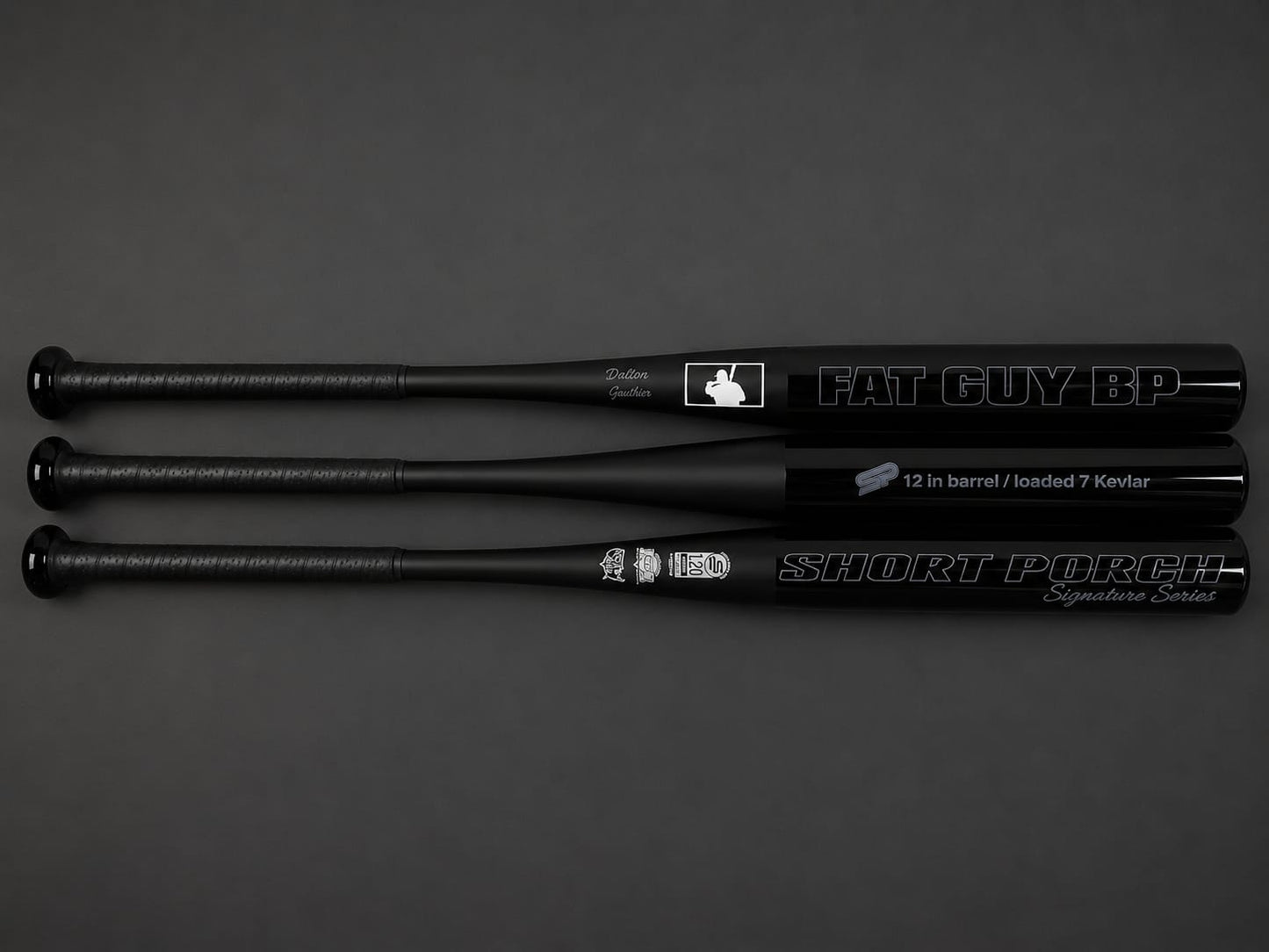 2026 Short Porch Fat Guy BP Blackout 1-Piece Loaded USSSA Slowpitch Softball Bat - product photo 4 of 4