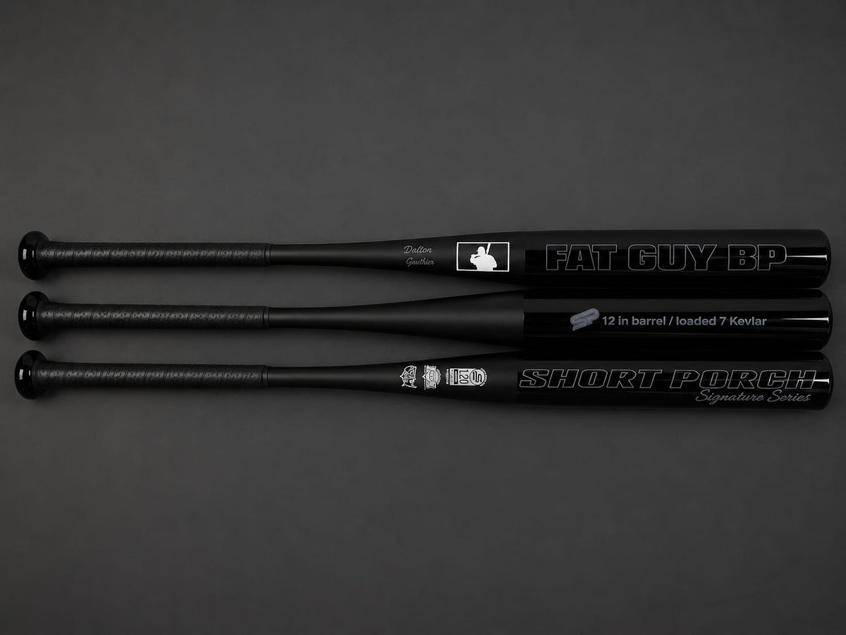 2026 Short Porch Fat Guy BP Blackout 1-Piece Loaded USSSA Slowpitch Softball Bat - product photo 4 of 4