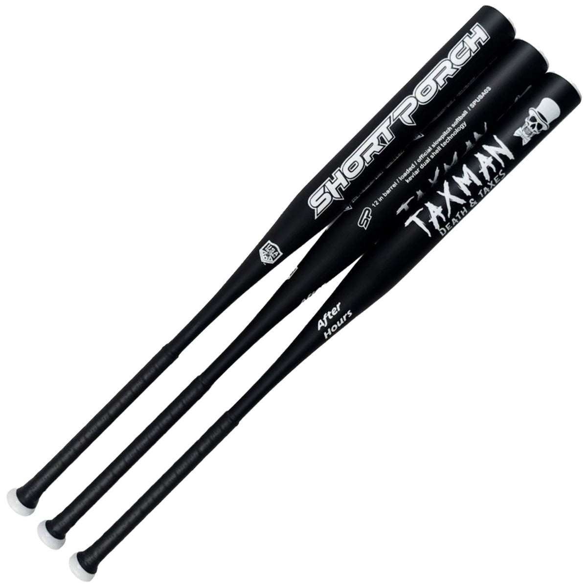 2026 Short Porch Tax Man 12" Loaded USA/ASA Slowpitch Softball Bat – Product View | Smash It Sports | ash, composite, loaded