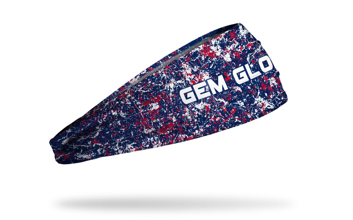 Junk x Gem Gloves Headband Patriotic Splatter - Big Bang Lite – Product View | Smash It Sports | pro