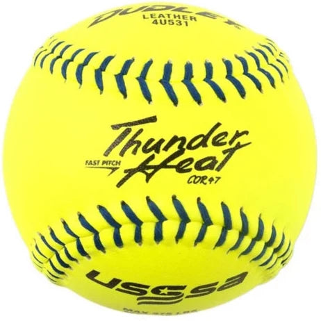 Dudley 11" USSSA Thunder Heat Leather Fastpitch Softballs - 4U531 – Product View | Smash It Sports | usssa
