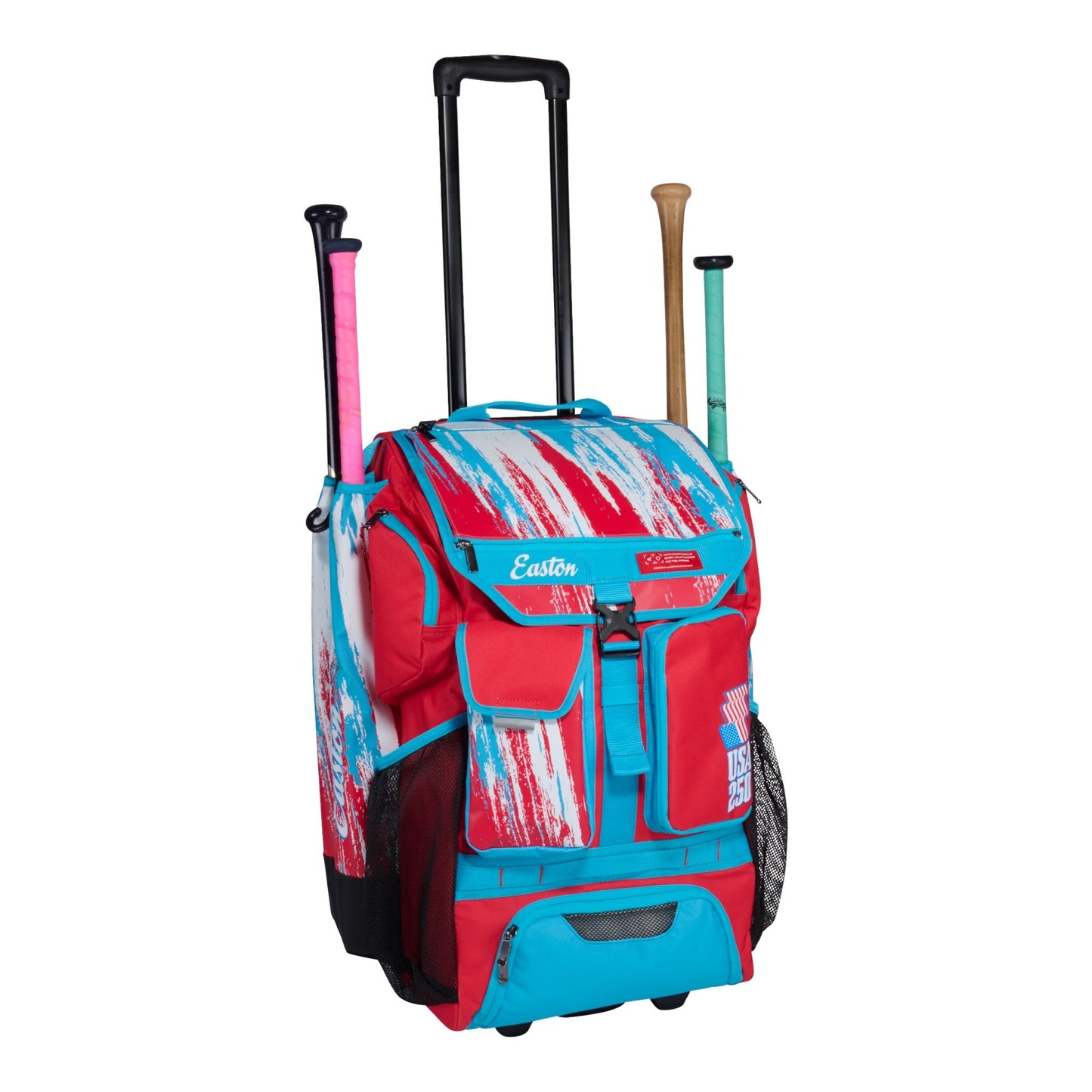 Easton American Classic Five Tool Phenom Wheeled Bag – Product View | Smash It Sports | pro, pocket