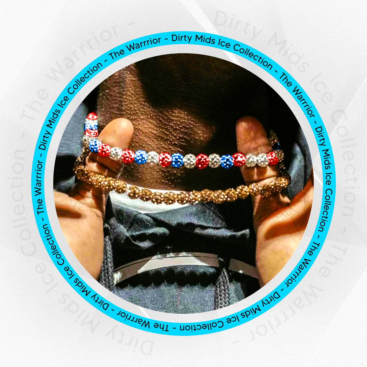 Dirty Mids Necklaces Ice Collection (Multiple Colors) – Product View | Smash It Sports