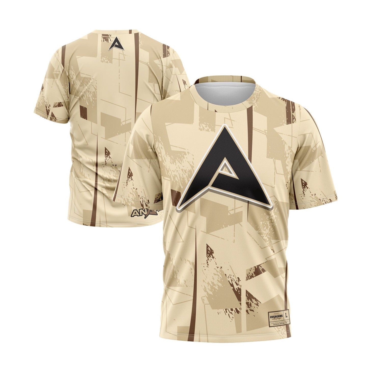 Anarchy Bat Company Short Sleeve Shirt - Desert Phantom – Product View | Smash It Sports