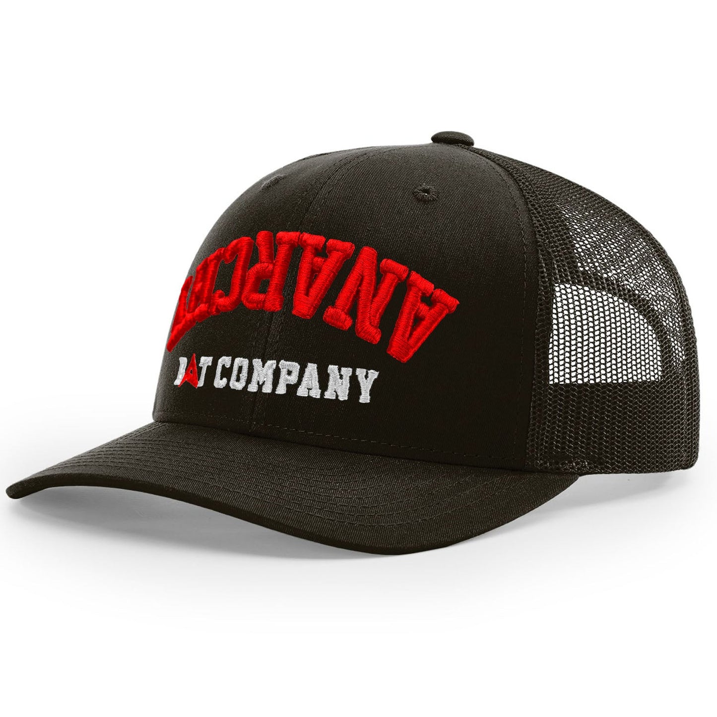 Anarchy R112 Trucker Hat - Black/Red