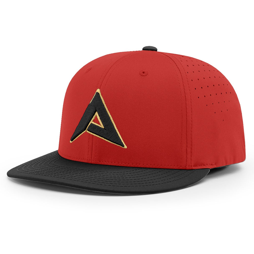 Anarchy PTS30 Hat - Red/Black/Gold – Product View | Smash It Sports | pro