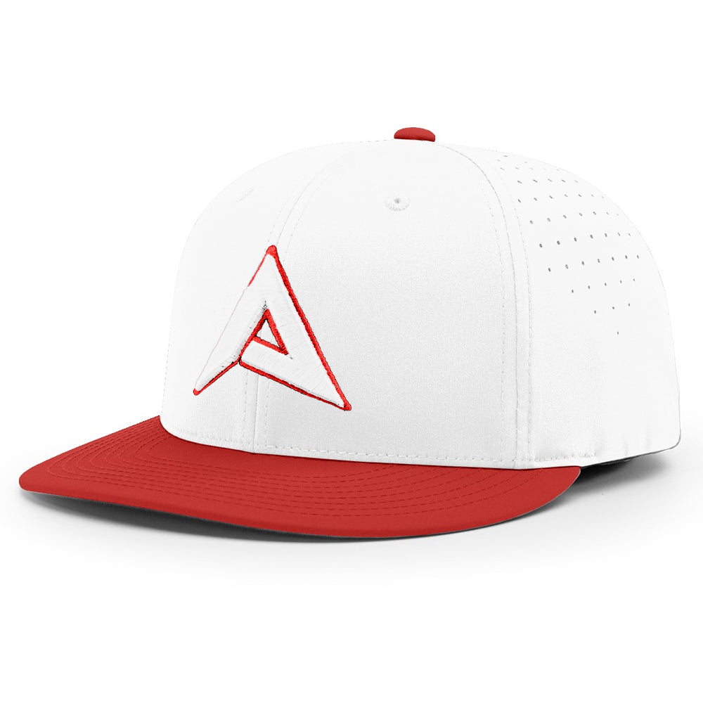 Anarchy PTS30 Hat - White/Red – Product View | Smash It Sports | pro