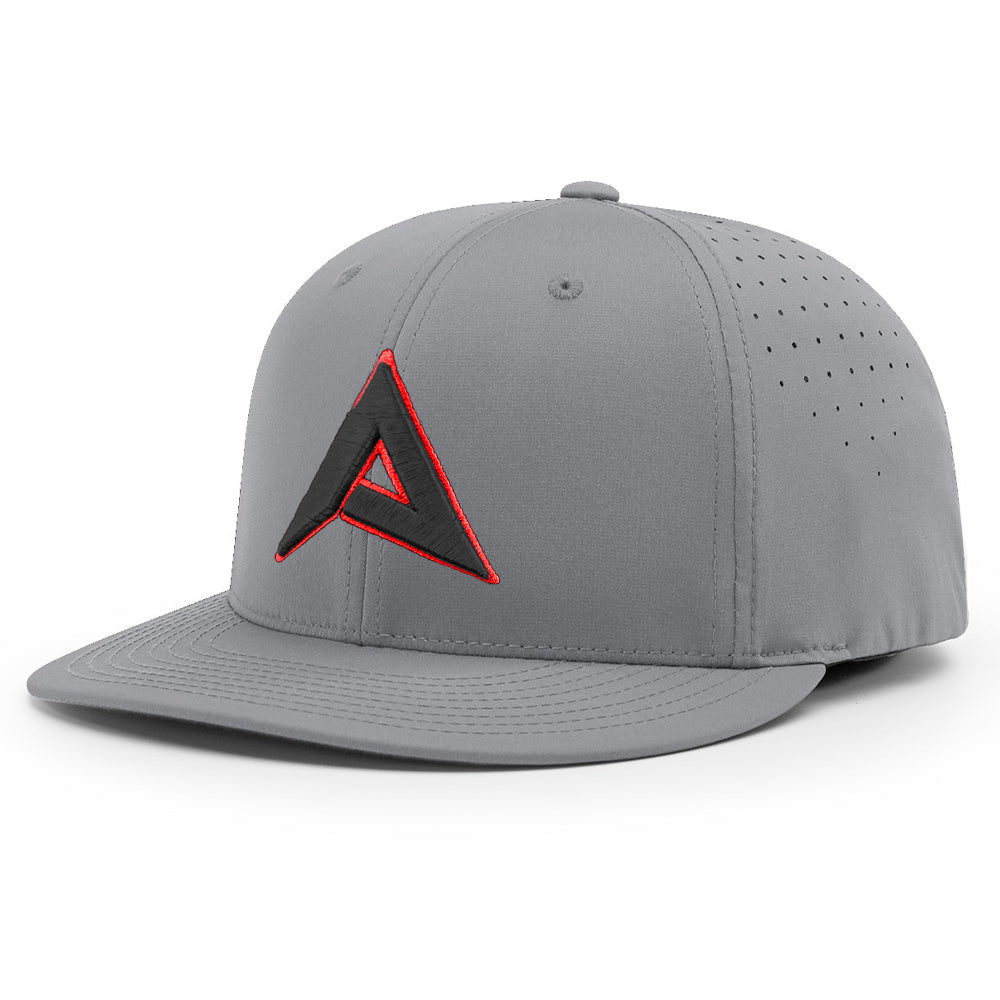 Anarchy PTS30 Hat - Gray/Black/Red – Product View | Smash It Sports | pro