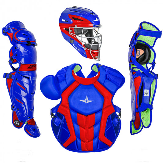 All Star S7 Axis Adult NOCSAE Certified Catchers Set - Two Tone