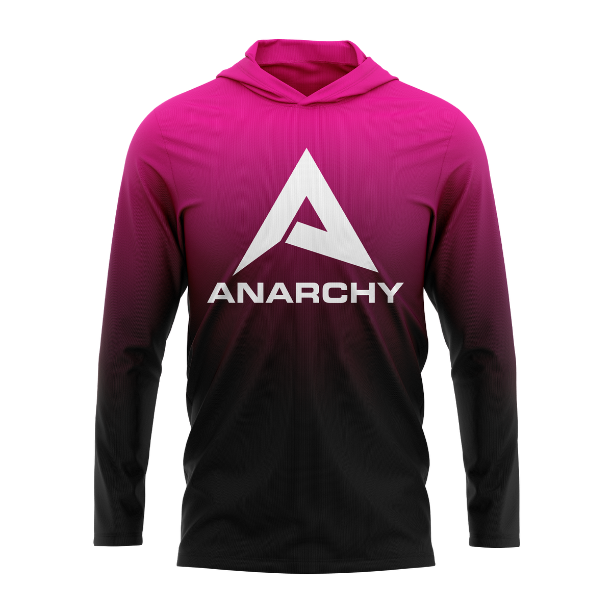 Anarchy Hooded Long Sleeve Tee - Pink/Black Fade – Specs Overview | Smash It Sports