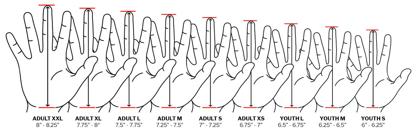 Lizard Skin Pro Knit V3 Batting Glove (Multiple Colors)