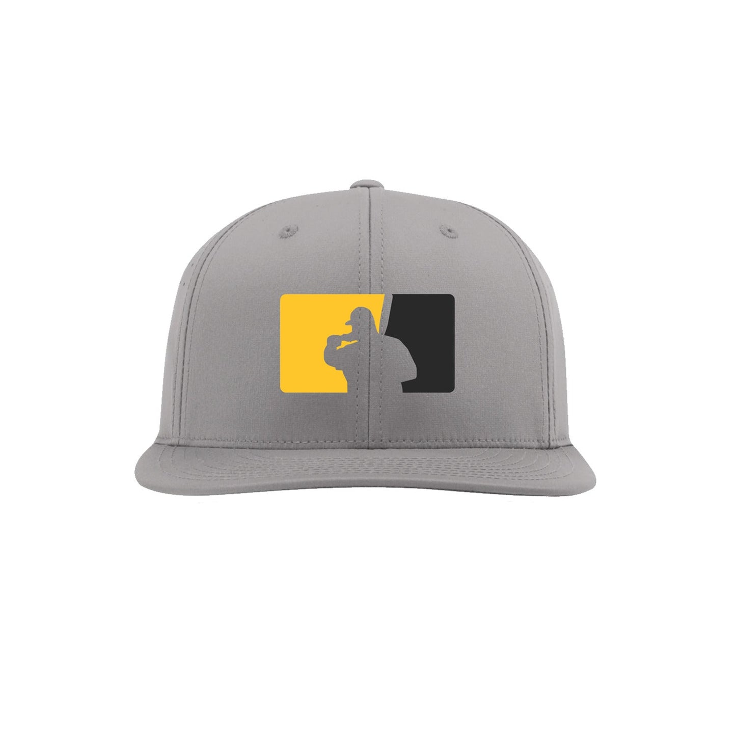 Fat Guy BP Fitted Hat - PTS30 (Grey/Black/Athletic Gold)