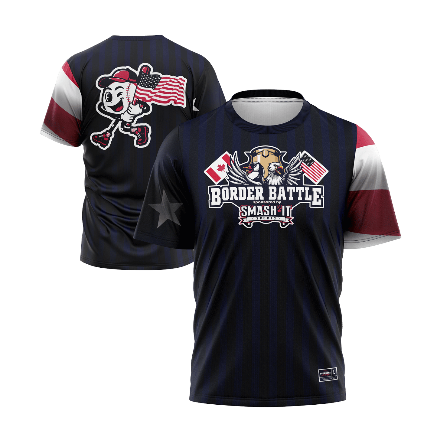 Smash It Sports Short Sleeve Shirt - Border Battle – Specs Overview | Smash It Sports | premium