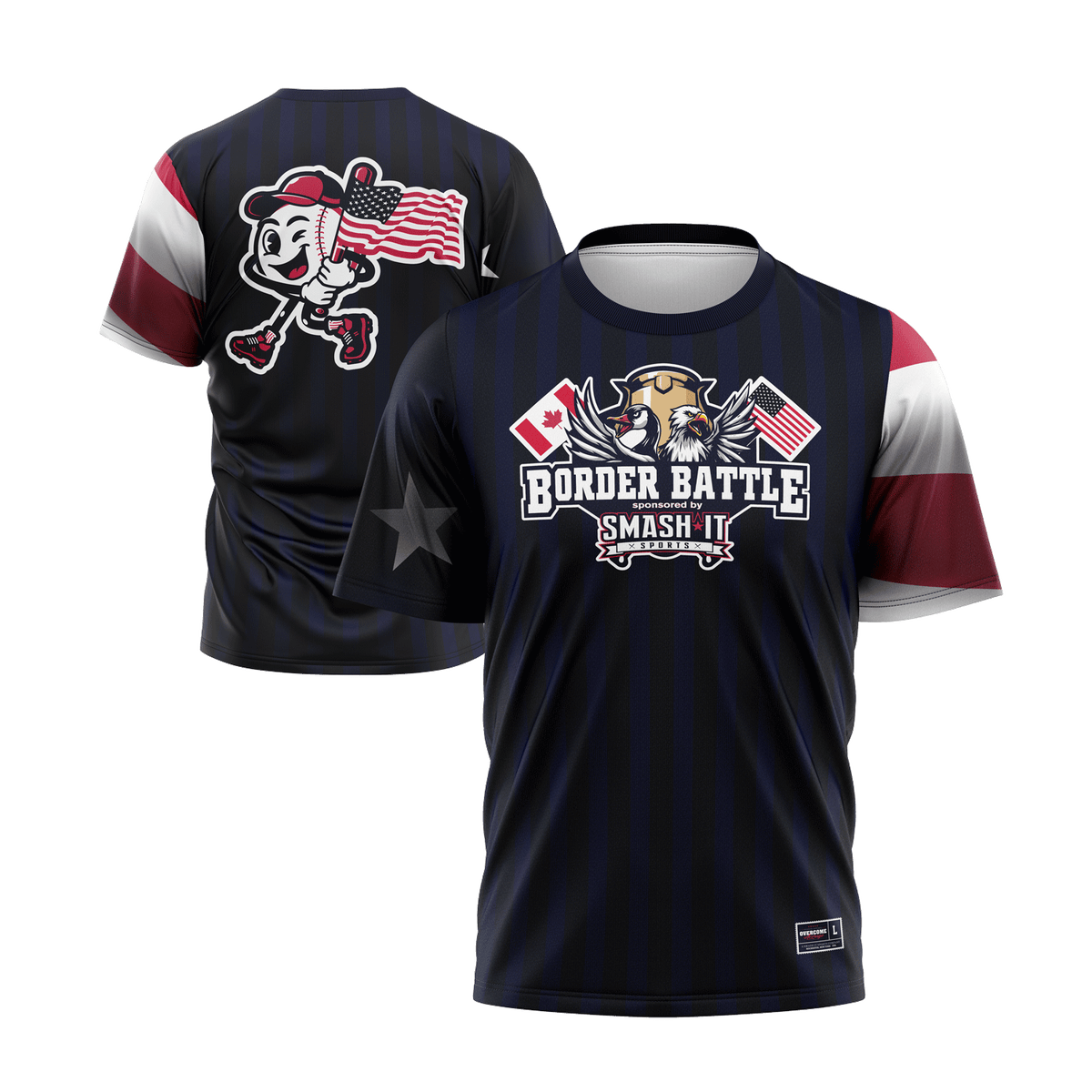 Smash It Sports Short Sleeve Shirt - Border Battle – Specs Overview | Smash It Sports | premium