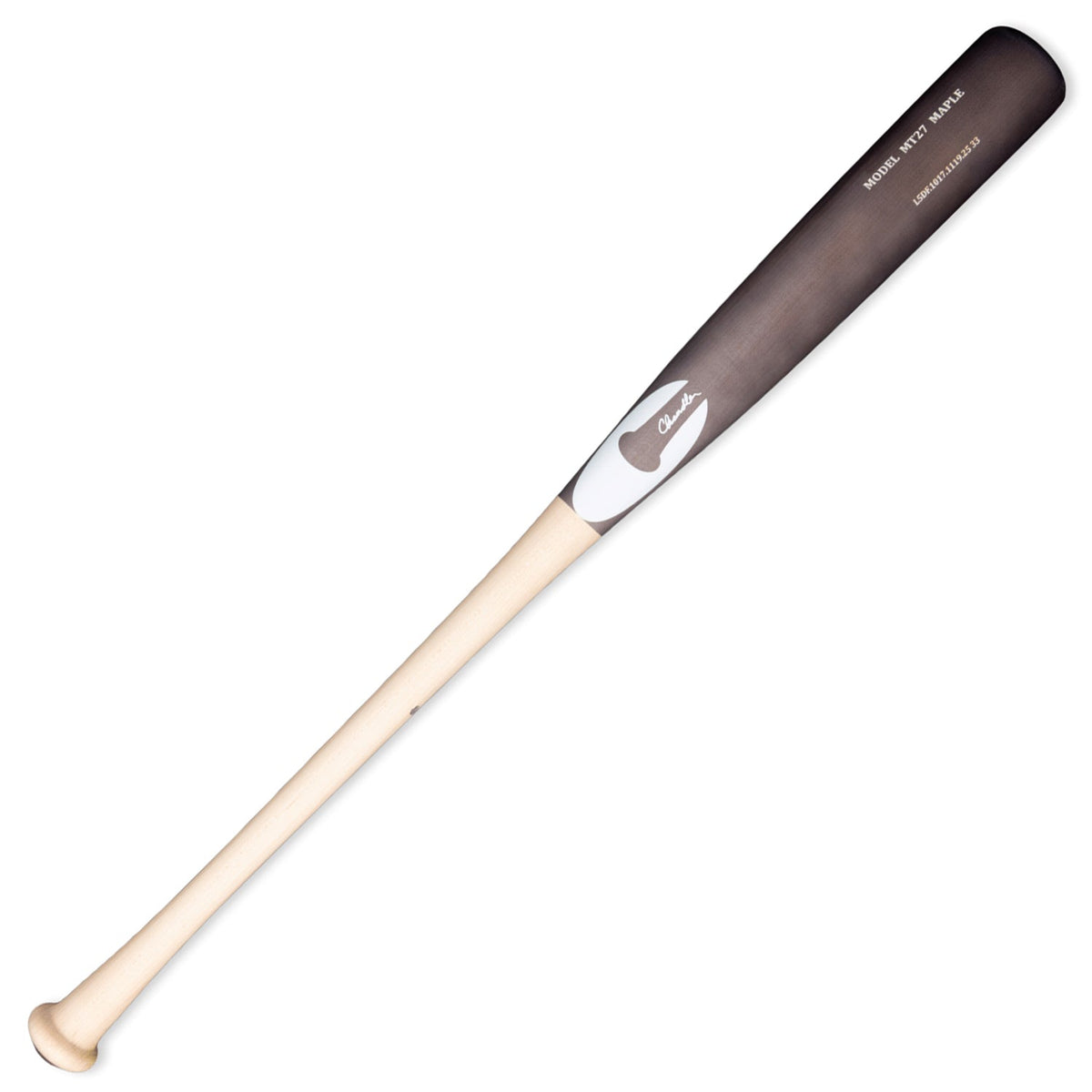 Chandler MT27 Performance Cut Maple Wood Baseball Bat - Clear/Palladium – Product View | Smash It Sports | maple, ash, bbcor