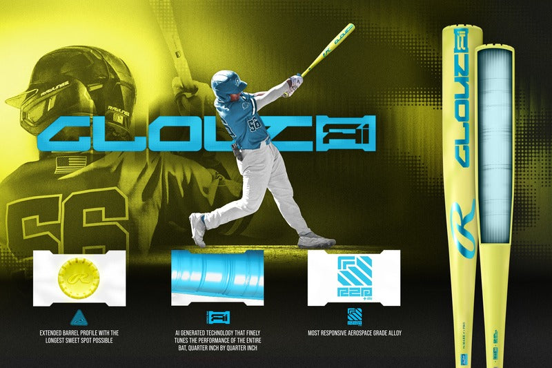 2026 Rawlings Clout Ai -3 BBCOR Baseball Bat - RBB6C3