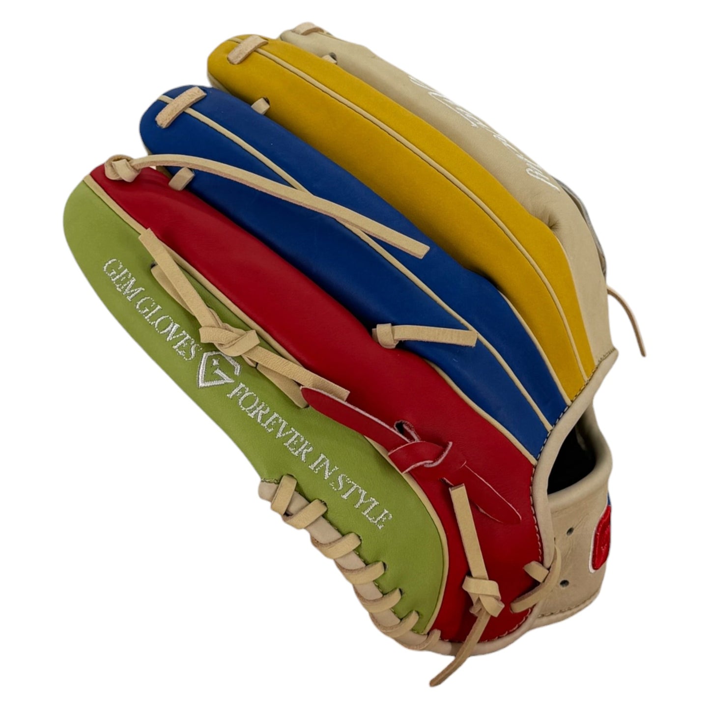 Anarchy x Gem Gloves Softball Fielding Glove - GEM100 Spectrum – Product View | Smash It Sports | leather, kip, pro