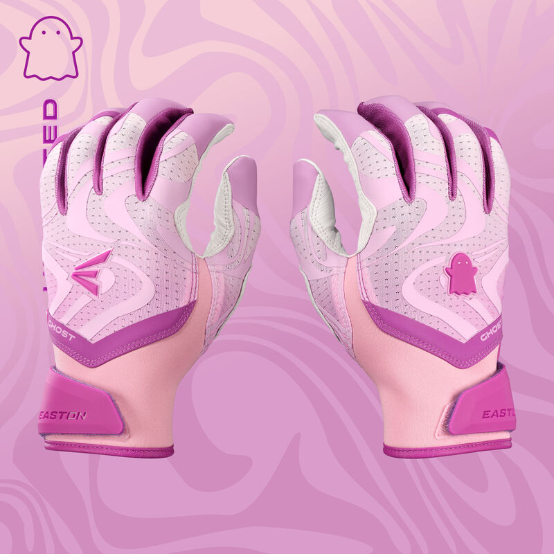Easton Ghost Ethos Unlimited Fastpitch Batting Gloves (Multiple Colors) – Product View | Smash It Sports | leather