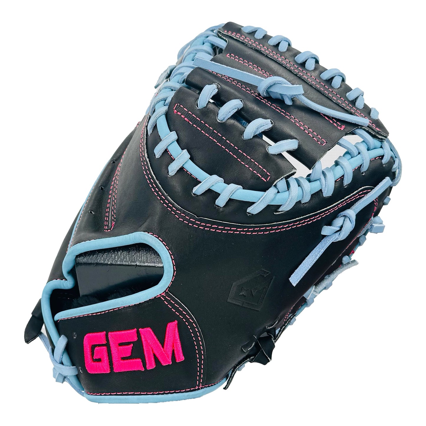 Gem Gloves 33" Fastpitch Catchers Mitt/Glove - GEM063 – Product View | Smash It Sports | leather, kip, pro