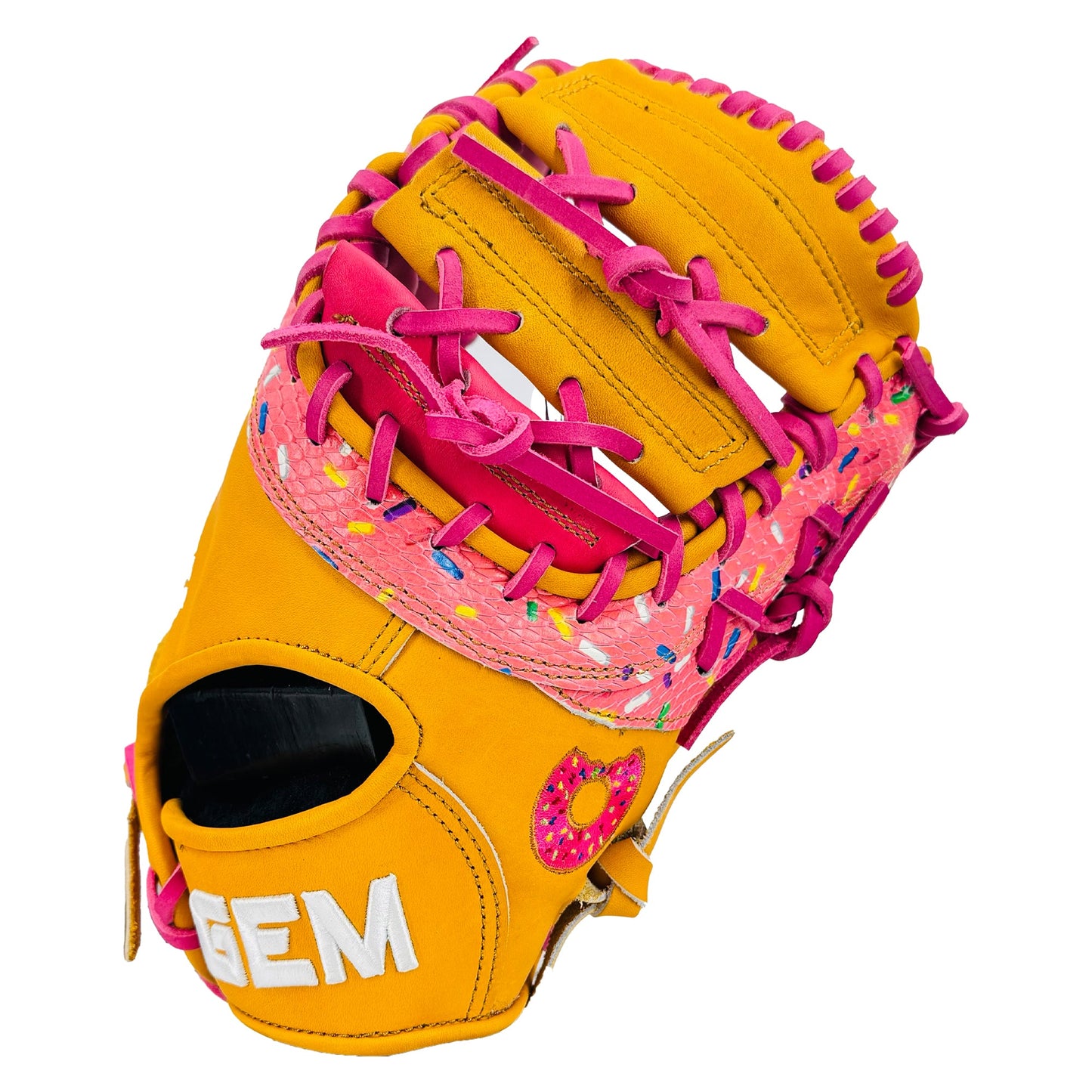 Gem Gloves Baseball First Base Mitt/Glove - GEM061 – Product View | Smash It Sports | leather, kip, pro