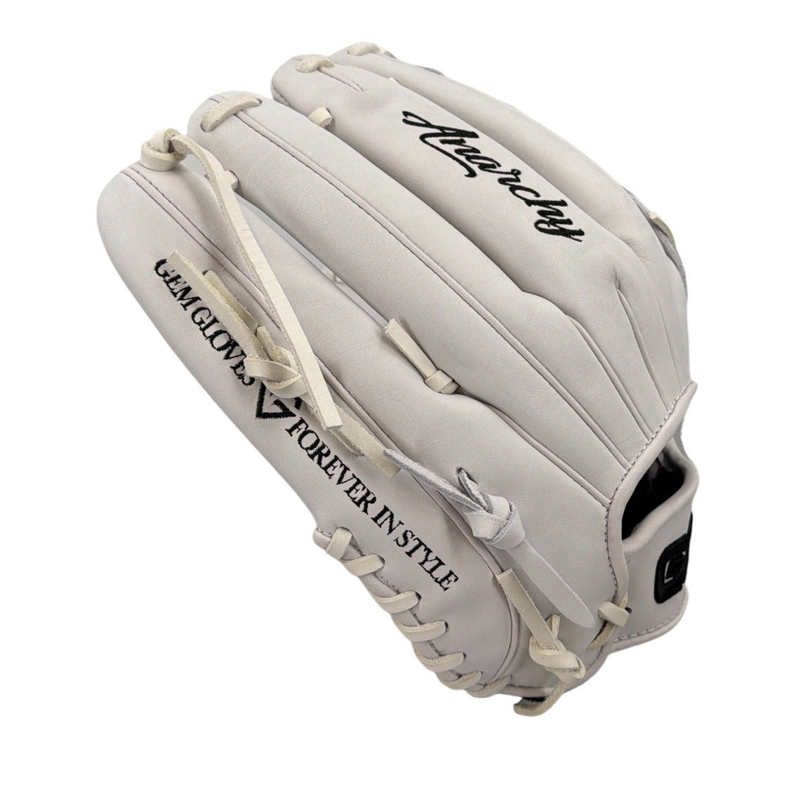 Anarchy x Gem Gloves Softball Fielding Glove - GEM134 Ace – Product View | Smash It Sports | leather, kip, pro