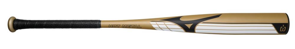 Mizuno Hot Metal -3 BBCOR Baseball Bat – Product View | Smash It Sports | alloy, bbcor, one-piece