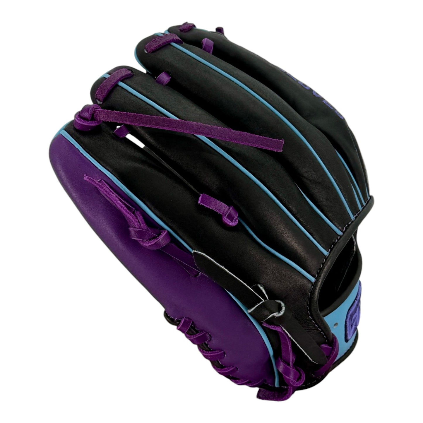 Gem Gloves Average Dudes Signature Model Baseball Fielding Glove - GEM144 Purple Reign – Product View | Smash It Sports | lea